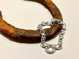 Jumbo Oval Belcher Chain | Bracelet | Sterling Silver from Chele Clarkin Jewellery