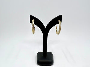 Diamond Hoop Earrings from Chele Clarkin Jewellery