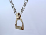 JUMBO Stirrup Pendant from Chele Clarkin Jewellery