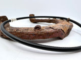 Leather Choker Necklace | Black from Chele Clarkin Jewellery