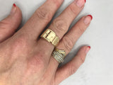 Large Buckle Ring from Chele Clarkin Jewellery