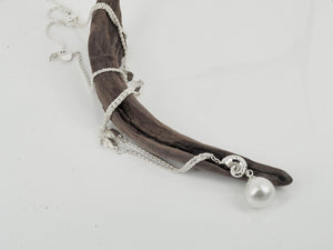 Shells and Pearl Chain by Lynaire Kibblewhite from Chele Clarkin Jewellery