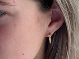 Horseshoe Nail Hoop Earrings from Chele Clarkin Jewellery